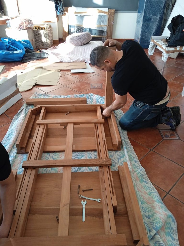 transporte de muebles sueltos